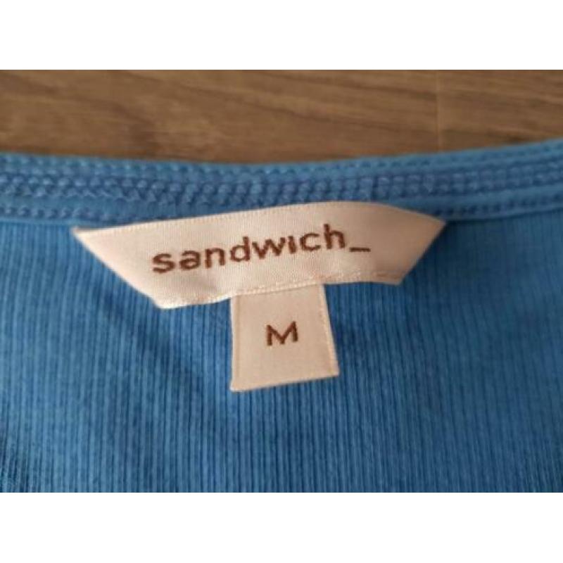 SANDWICH blauw vestje/ bolero (NK008)