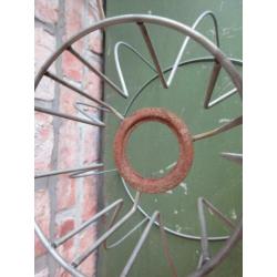 Metalen frame lampenkap mooi model diameter 30 cm, hoogte 27