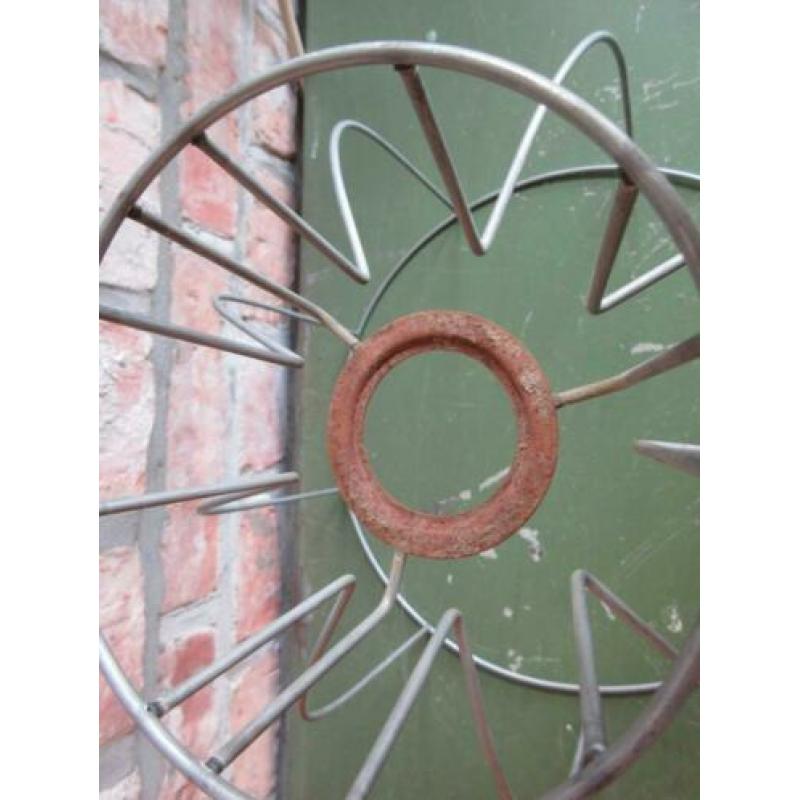 Metalen frame lampenkap mooi model diameter 30 cm, hoogte 27