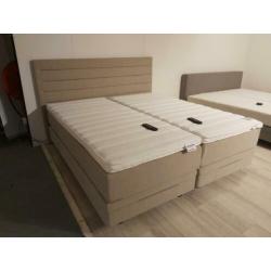 Boxspring Sorisso 180x200 cm met hoog/laag systeem