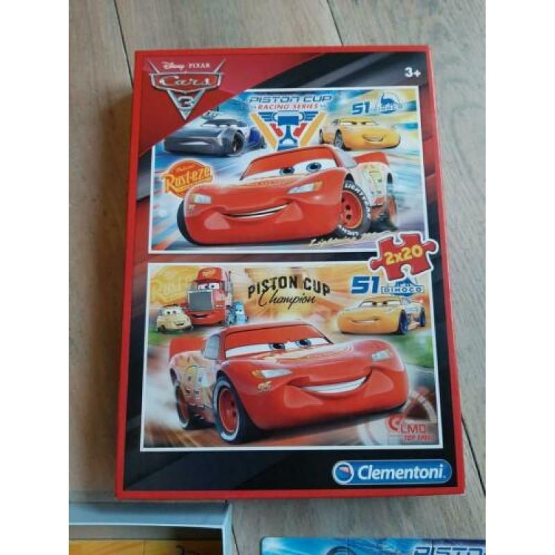 Cars puzzel 2x 20 stuks