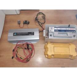 Auto omvormer set 12v naar 230