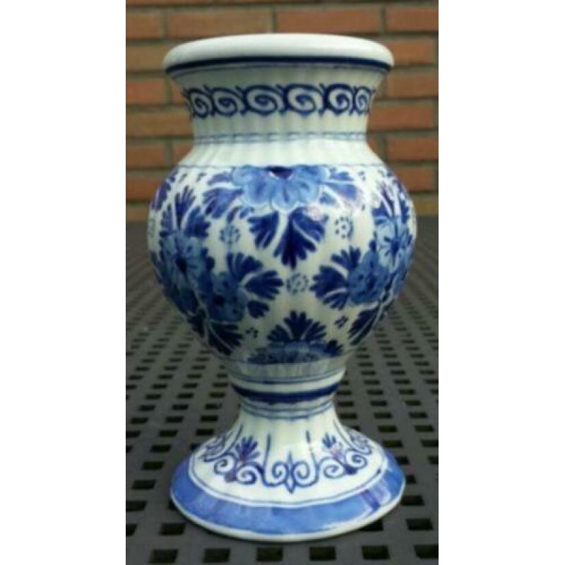 Vaasje de Porceleyne fles Royal Delft, 15,5 cm hoog