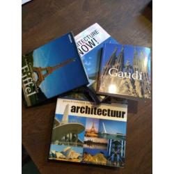 Diverse architectuur boeken €5,- p/st