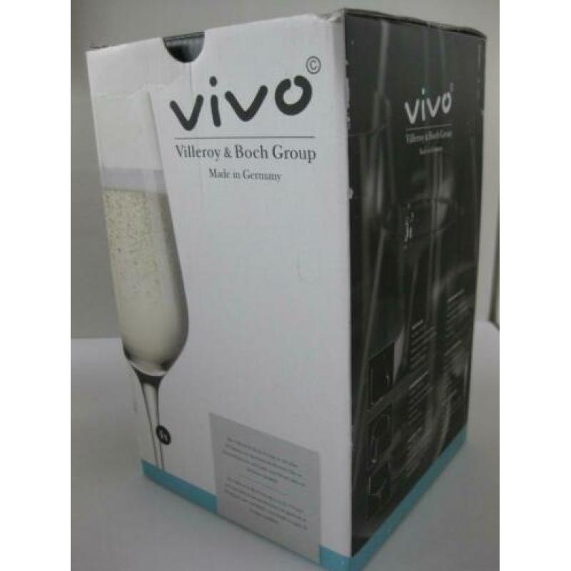 Vivo Villeroy & Boch Group Champagneglas 252 ml 4 stuks