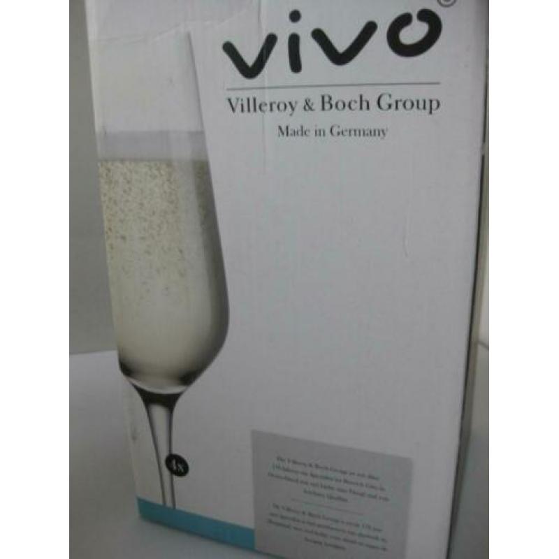 Vivo Villeroy & Boch Group Champagneglas 252 ml 4 stuks