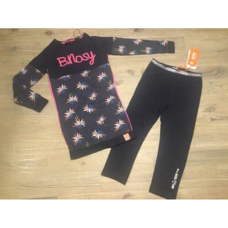 Nieuw set setje B Nosy jurk legging BTBF meisje merk 86/92