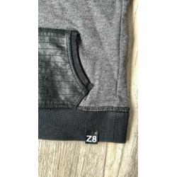 Z8 sweater zwart grijs maat 92/98 Zgan!