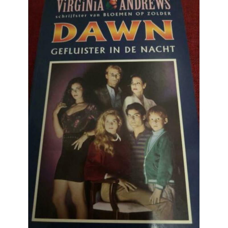 Virginia Andrews boeken serie DAWN compleet