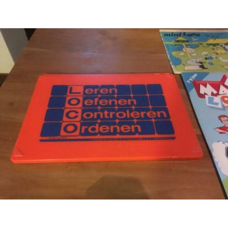 Loco maxi leren oefenen controleren ordenen met 3 boekjes