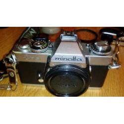 Minolta XD5 spiegelreflex camera