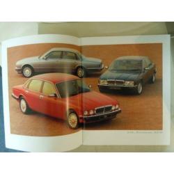 Prachtige Folder Jaguar XJ6, Sovereign XJ12.