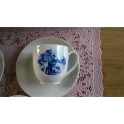 Ter Steege servies Oud Hollands Delfts Blauw 1984.