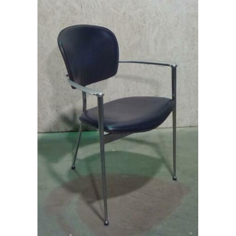 4 Retro vintage design eetkamerstoelen "Andrea" Josep Lluscà