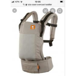 Tula coast overcast toddler als nieuw met doos!