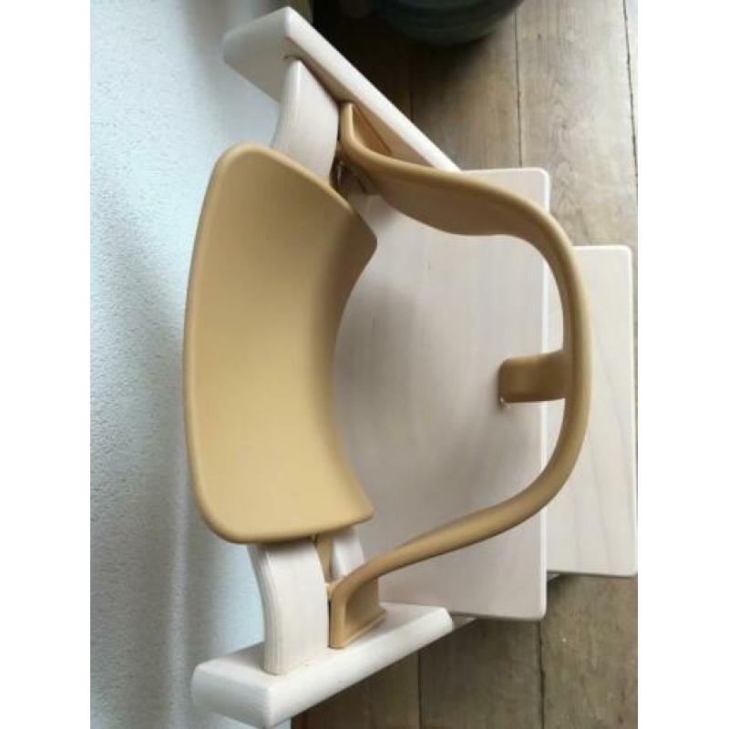 Stokke Tripp Trapp whitewash & baby adapter