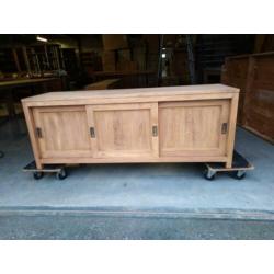 Teak Dressoir 160cm Showroommodel