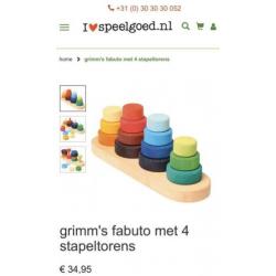 Grimms stapeltoren nieuw