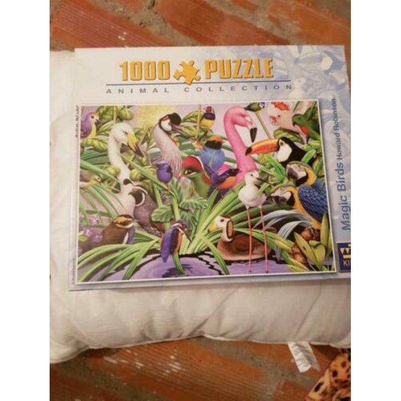 Verschillende puzzels 2.50 per stuk