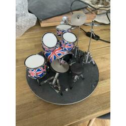 Rolling Stones, miniatuur drum set