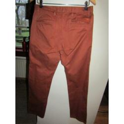 F333 DOCKERS mt W31 L32 chino broek jeans terra cognac