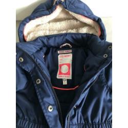 Winterjas donkerblauw tumble ‘n dry maat92