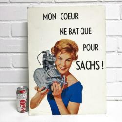 Sachs reclamebord