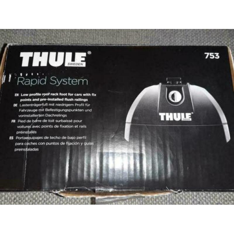 Thule dakdragers set Peugeot 508 SW #3