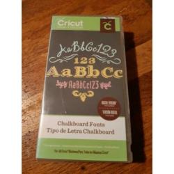 Cricut cartridge chalkboard fonts