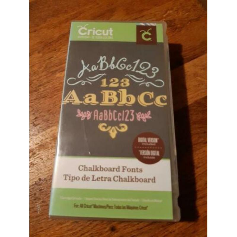 Cricut cartridge chalkboard fonts