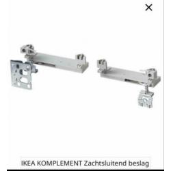 Ikea komplement zachtsluitend deurbeslag kasten (2 sets)