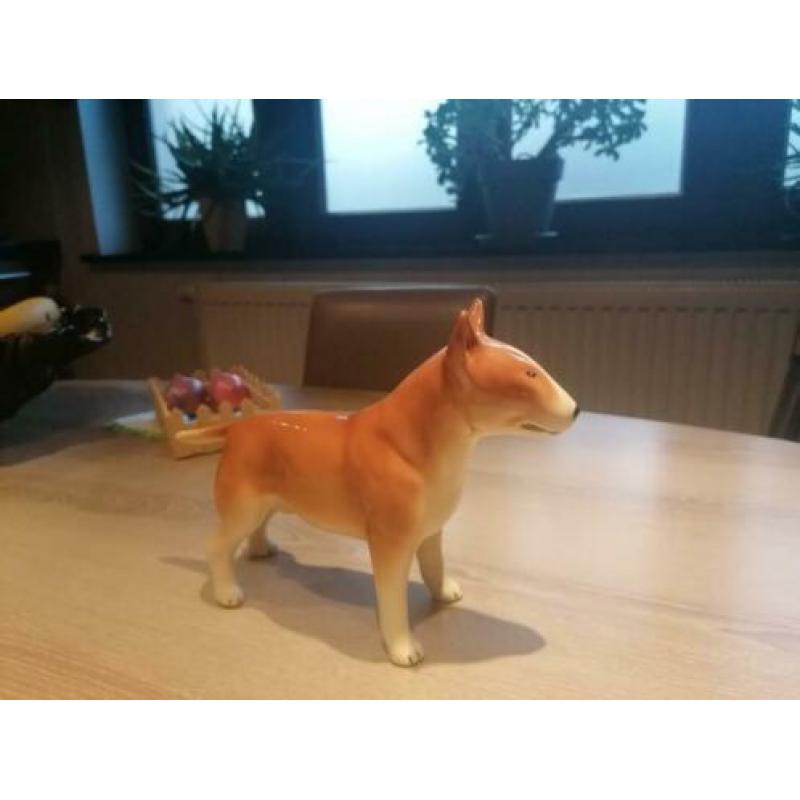 Bull terrier beeldje coopercraft