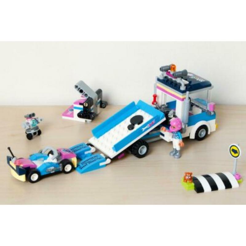 Friends 41348 Olivia Kart Truck 100% compleet met 1 poppetje