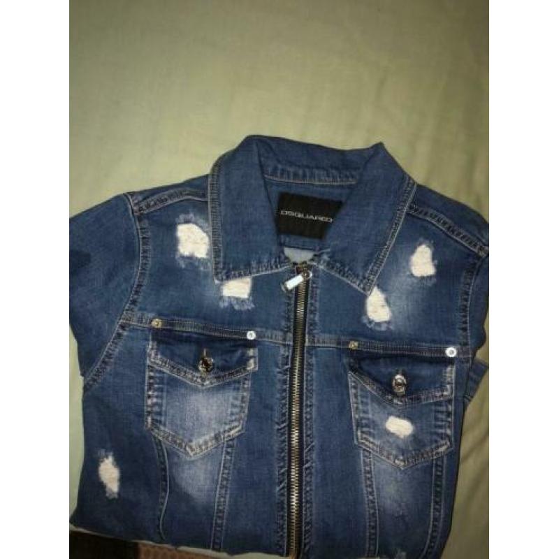 Dsquared Denim Jacket Jasje S | gucci valentino fendi dior