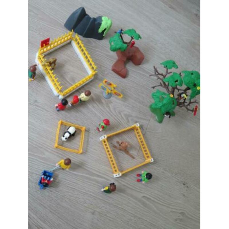 Playmobil dierentuin met accessoires