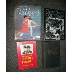 4 boeken oven oude (stomme) films filmsterren: A pictorial h