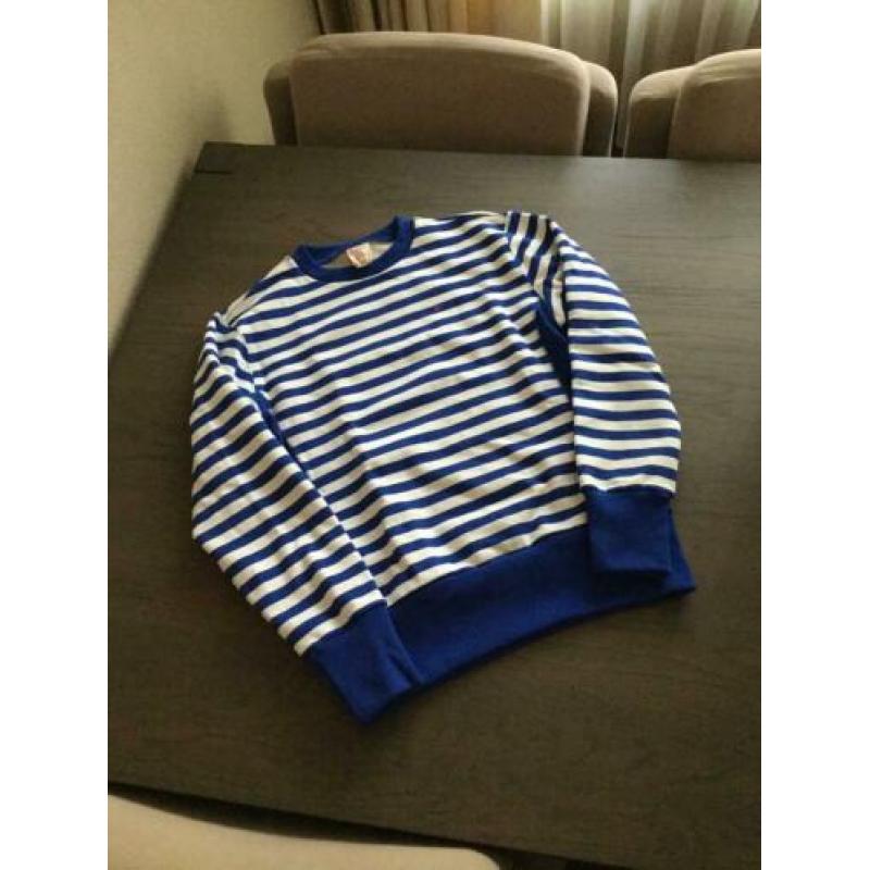 Champion sweater blauw wit maat s nieuw