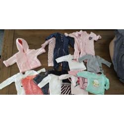 Meisjes baby kleding zara HM name it 50 56 62