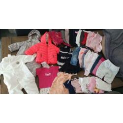 Meisjes baby kleding zara HM name it 50 56 62