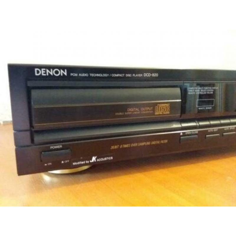 Denon DCD-820 JK modificatie