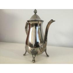 Vintage Leonard Silverplate Koffiepot Engeland