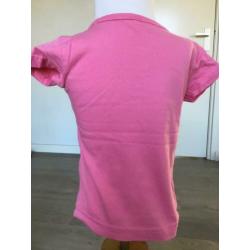 SHIRTJE roze netjes mt 92 ZR