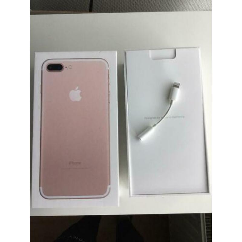 iPhone 7 plus rosé gold 128 gb