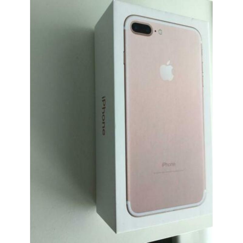 iPhone 7 plus rosé gold 128 gb