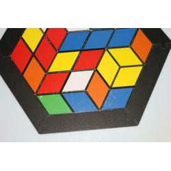 Rubik's double sided challenge behendigheidsspel