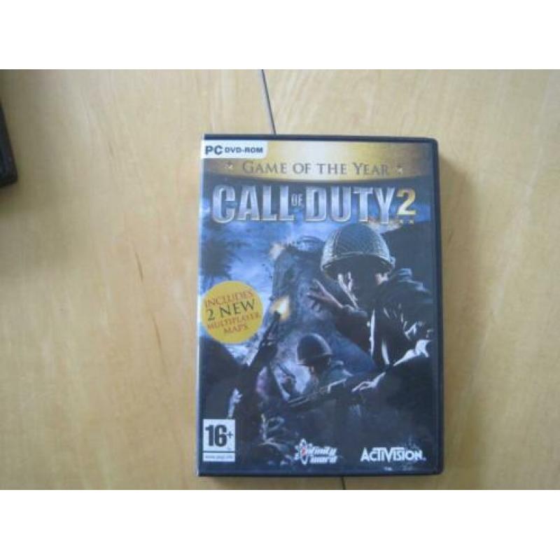 PC games: Call of Duty, diverse spellen