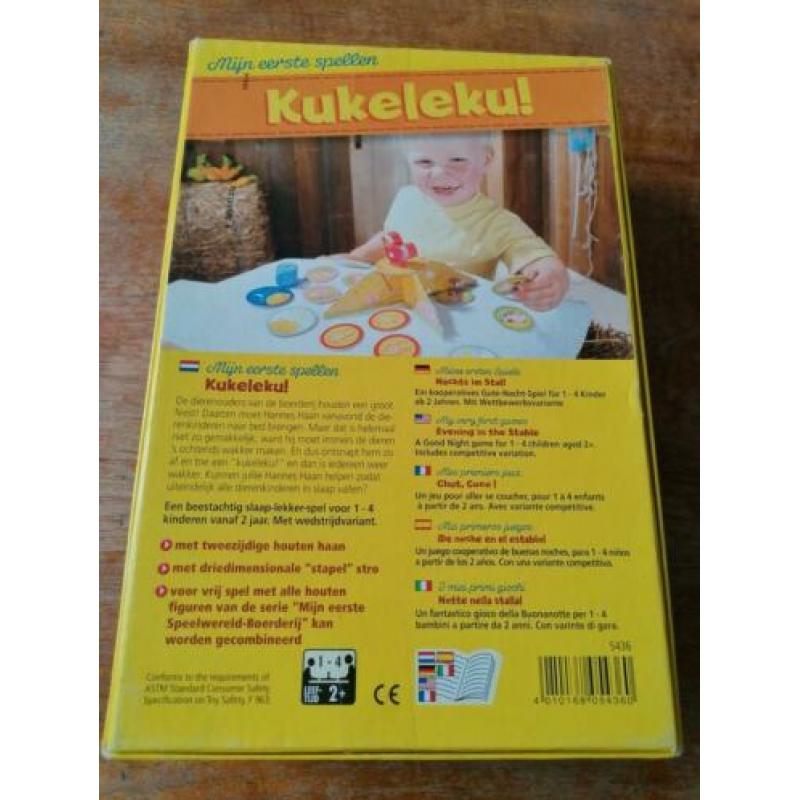 HABA 2x Mijn eerste spellen: Kukeluku! en Berenhonger 2+