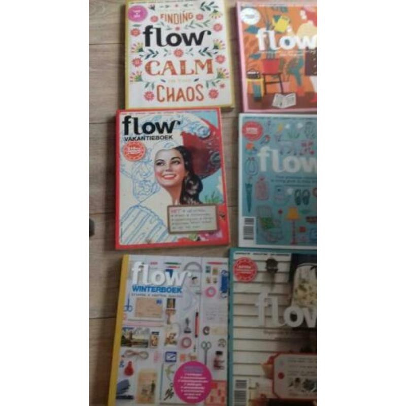 Flow magazines 9 stuks