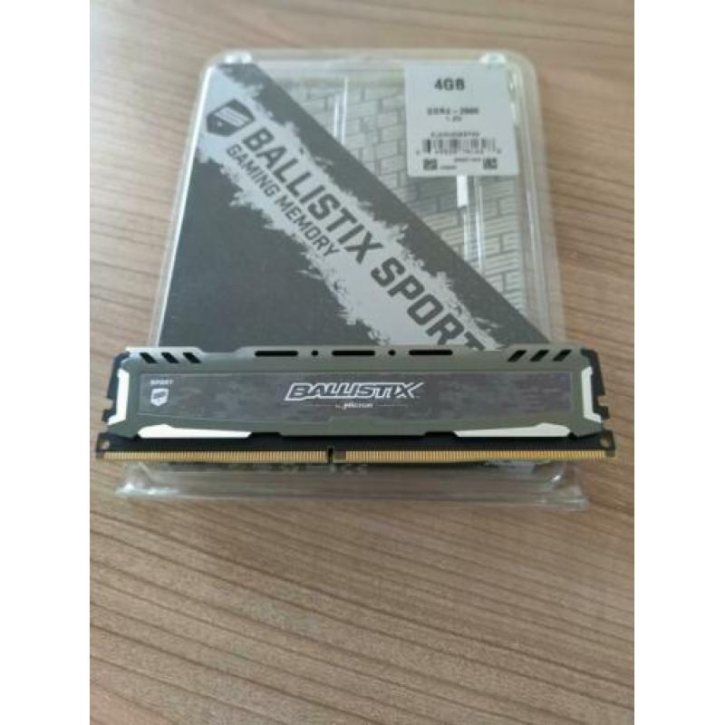 Ballistix sport DDR4 4GB geheugen