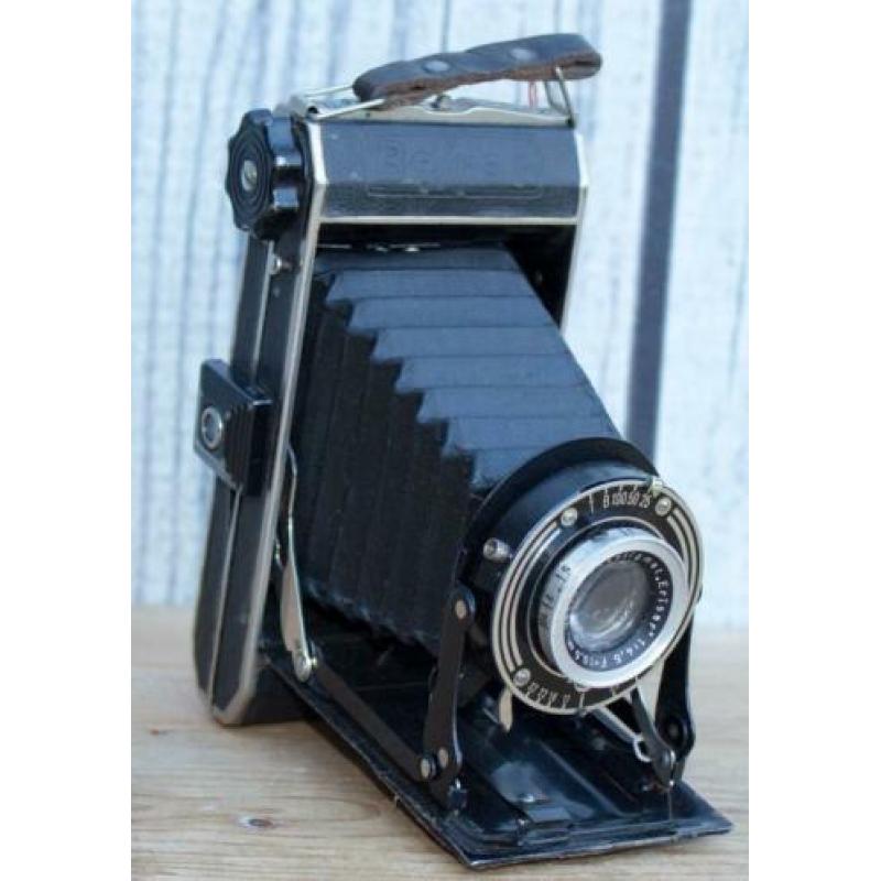 Vintage accordeon fototoestel Beirax